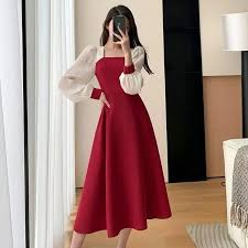 The Scarlett: Elegant Red Satin Evening Gown