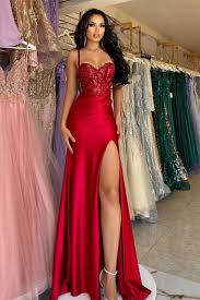 Red Master Cut Dress