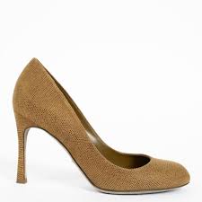 Yellow Brown Bell Bakat Shoes